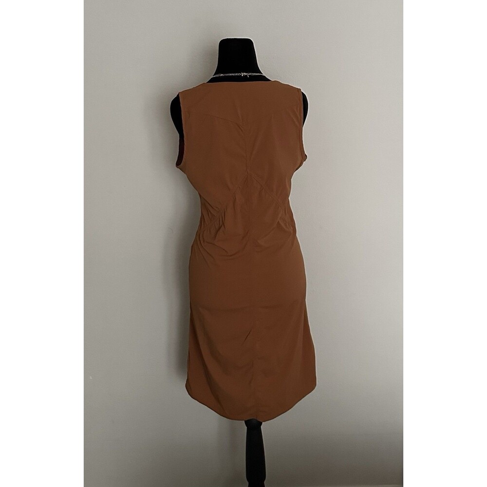 Indyeva Liike Dress Size S Rust Copper Orange / Terracota Hiking Athleisure EUC - Picture 4 of 15